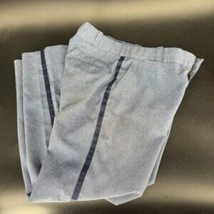Flying Cross Pants Uniform Heather Blue Post Office 36X31 Trousers Fair Cond